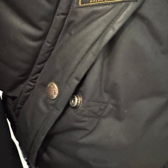 POLO by Ralph Lauren Designer Men’s Black DOWN Puffer Jacket - Picture 3 of 11